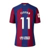 Virallinen Fanipaita + Shortsit FC Barcelona Ferran 11 Kotipelipaita 2023-24 - Lasten